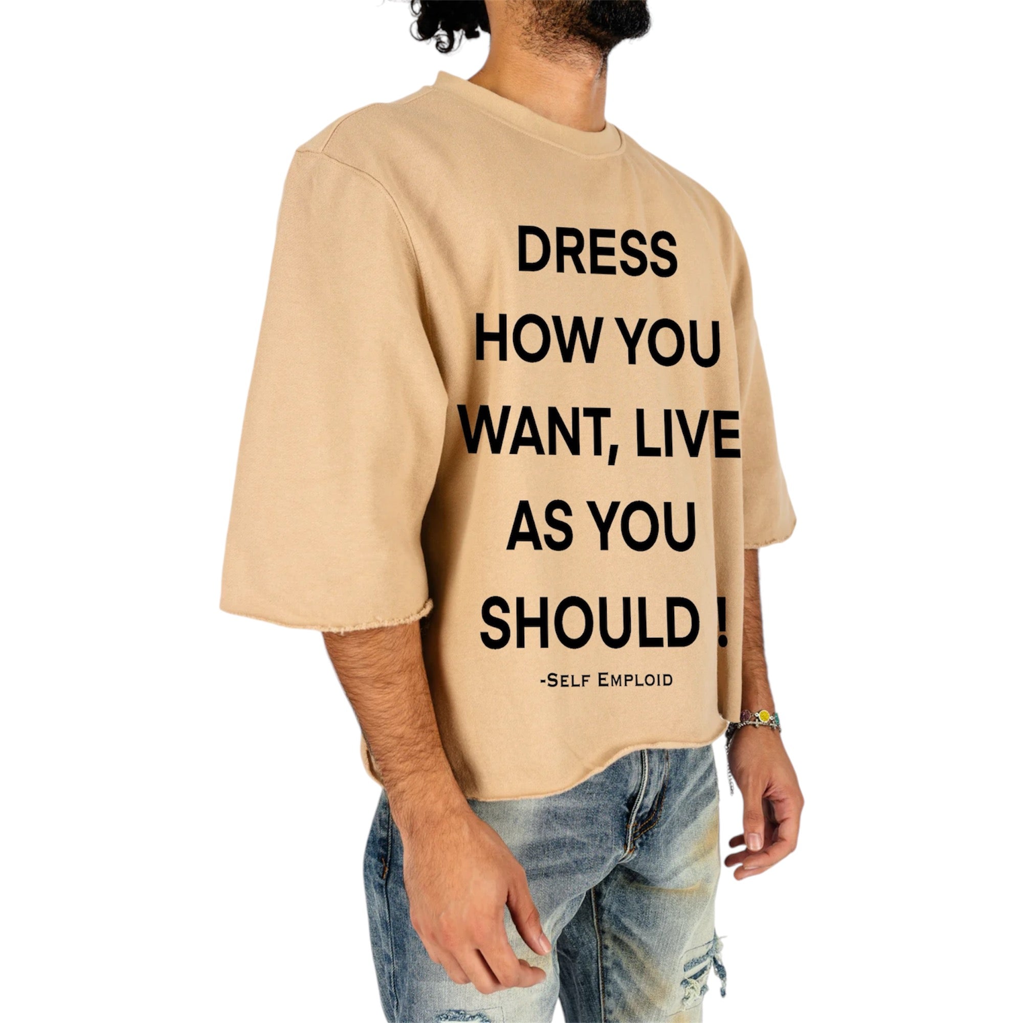 Dress How You Want - CropTop Crewneck